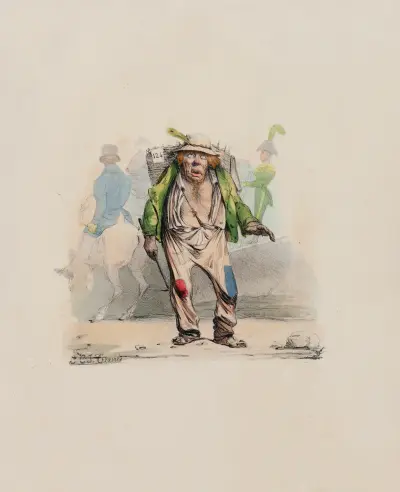 Den ambitiöse köpmannen av Charles-Joseph Traviès de Villers