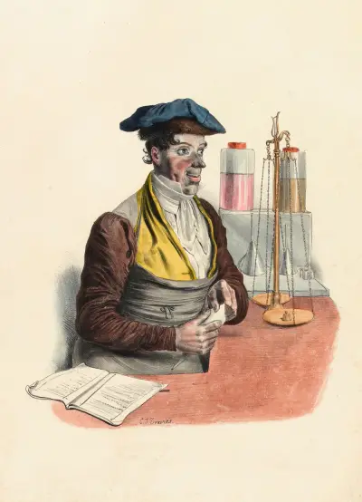 Der Kolonialwarenhändler von Charles-Joseph Traviès de Villers