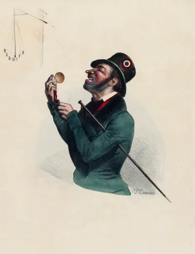 Jag rättar mig alltid efter solen av Charles-Joseph Traviès de Villers
