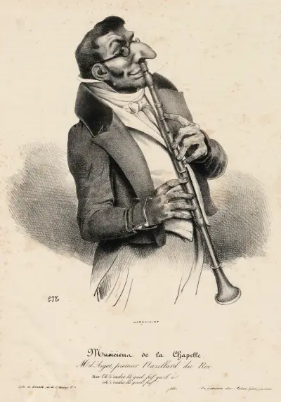 Herr d’Argot, erster Nazillard des Königs von Charles-Joseph Traviès de Villers