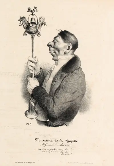 Herr Giraudredin din din von Charles-Joseph Traviès de Villers