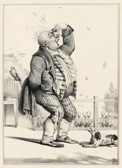 Mr. Jobard av Charles-Joseph Traviès de Villers