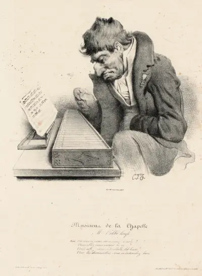 Herr Abbé Wolf von Charles-Joseph Traviès de Villers