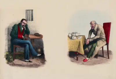 N°1J’ai prêté à la Grande-SemaineJ’ai prêté à la petite Semaine av Charles-Joseph Traviès de Villers