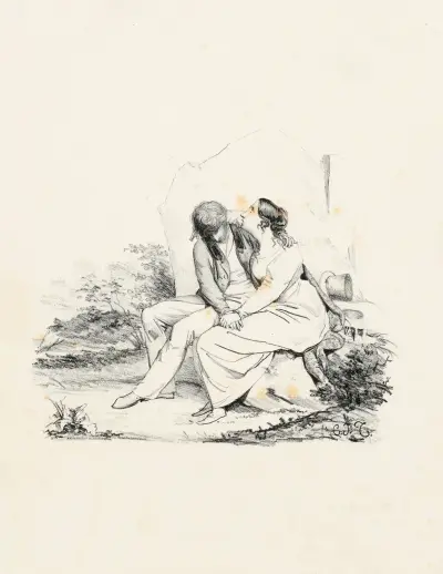 O Eugène qu’aviez-vous promis av Charles-Joseph Traviès de Villers