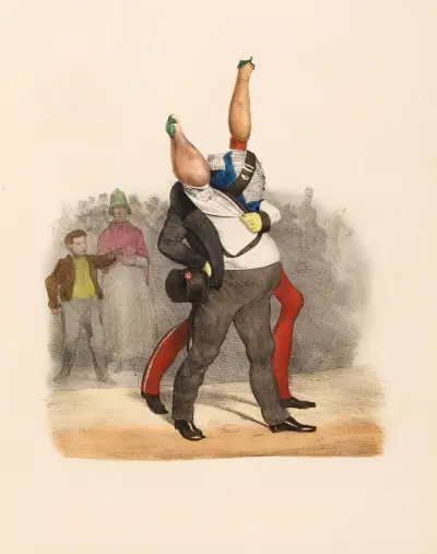 Qué drôles de têtes av Charles-Joseph Traviès de Villers