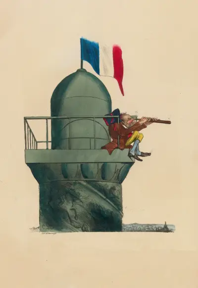 Tonnerre de D. j’crois qu’ils se f. de moi, avec leur République av Charles-Joseph Traviès de Villers