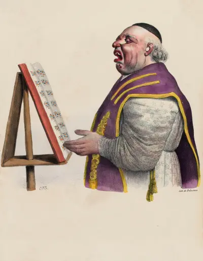 Un Chantre de Paroisse av Charles-Joseph Traviès de Villers