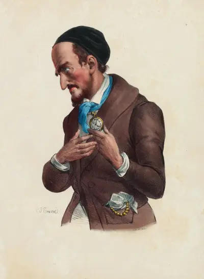 Ett barn från Israel av Charles-Joseph Traviès de Villers