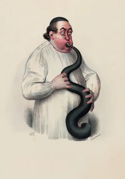 En snok av Charles-Joseph Traviès de Villers