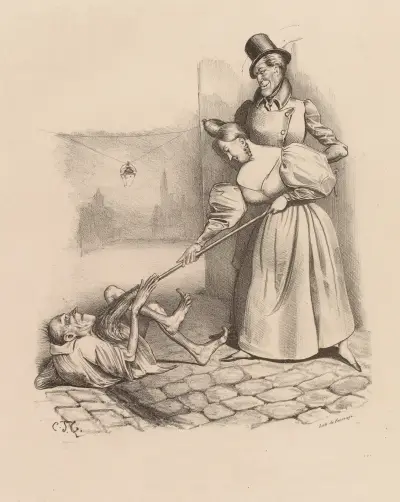 Une disgrâce de Mr. Mahieu av Charles-Joseph Traviès de Villers
