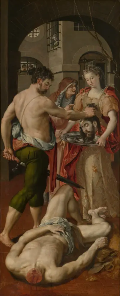 Stětí Jana Křtitele, Maerten De Vos
