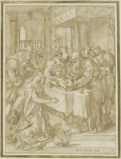 Circumcision of Christ av Maerten De Vos