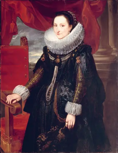 Portrait of a Woman – nr 1 av Cornelis de Vos
