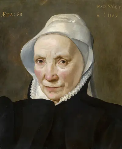 Portrait of an Old Woman, Maerten De Vos