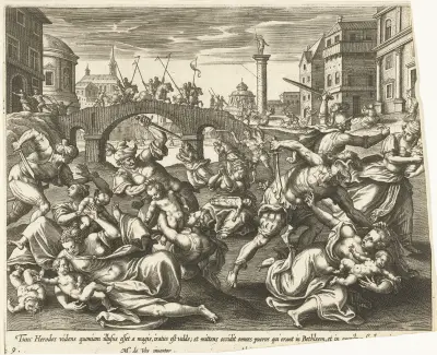 Rzeź niewiniątek, Maerten De Vos