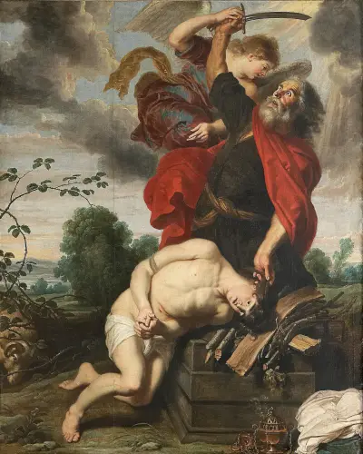 The Sacrifice of Abraham av Cornelis de Vos