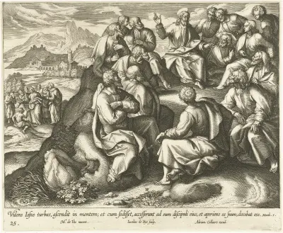 Kazanie na górze, Maerten De Vos