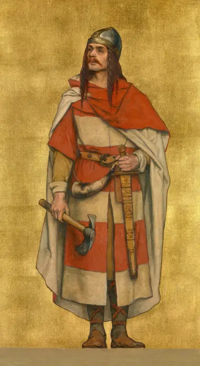 Baldwin VII of Flanders av Albrecht De Vriendt
