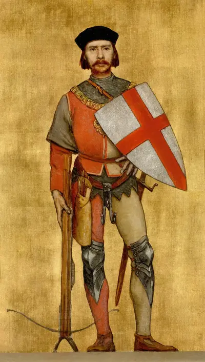 Dean of the Armed Guild of Saint George av Albrecht De Vriendt