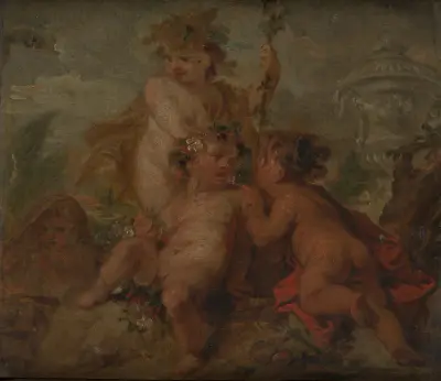 Allegori över årstiderna av Jacob de Wit