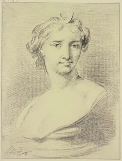 Bust of Diana av Jacob de Wit