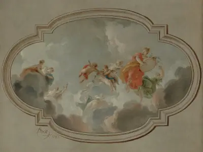 Flora och Zephyr av Jacob de Wit