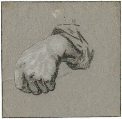 Stängd hand av Jacob de Wit