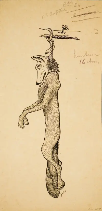 Hur Reynard berättar om upptäckten av den dolda skatten och hur han avvärjde konspirationen av Gustave Van de Woestijne