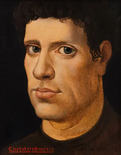 Christophorus – still searching av Gustave van de Woestyne