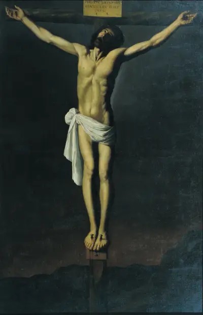 Christ Crucified av Francisco de Zurbarán