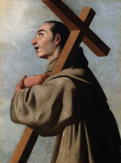 Saint Diego of Alcalá av Francisco de Zurbarán