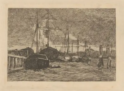 Haven av Willem de Zwart