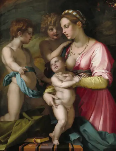 Charity av Andrea del Sarto