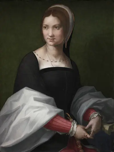 Portrait of a Woman av Andrea del Sarto
