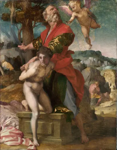 The Sacrifice of Isaac av Andrea del Sarto