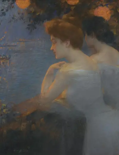 Fete venitienne av Delphin Enjolras