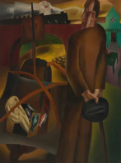 De eeuwige zwerver, vagebond av Frits van den Berghe
