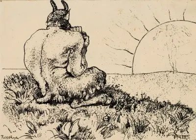 Pan av Frits van den Berghe