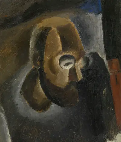 Selfportrait av Frits van den Berghe