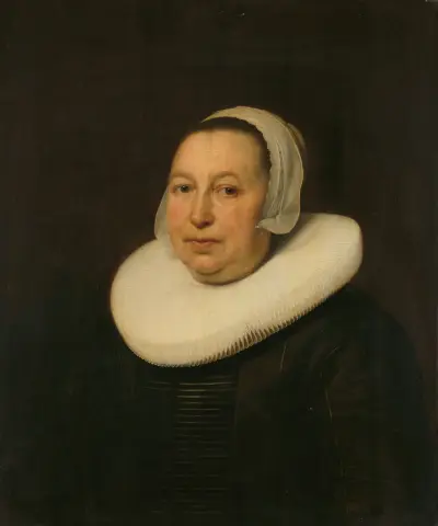 Maria Pietersdr de Leest (d. 1652), Wife of Samuel van Lansbergen av Bartholomeus van der Helst