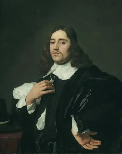 Portrait Of A Young Man av Bartholomeus van der Helst