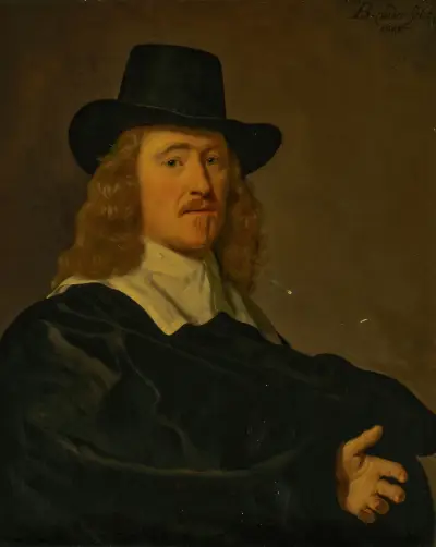 Portrait of David Rijckaert (1614-1680) av Bartholomeus van der Helst