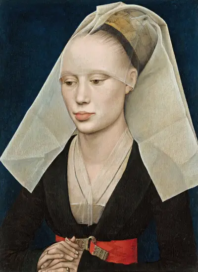 Portrait Of A Lady av Rogier van der Weyden