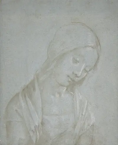 Bust of a Young Woman av Piero di Cosimo