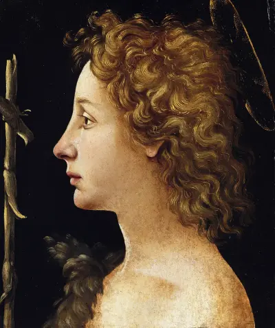 The Young Saint John the Baptist av Piero di Cosimo