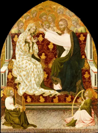Coronation of the Virgin av Giovanni di Paolo