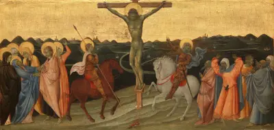 The Crucifixion av Giovanni di Paolo