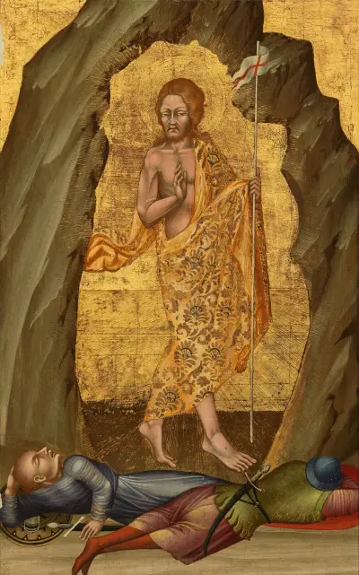 The Resurrection of Christ av Giovanni di Paolo