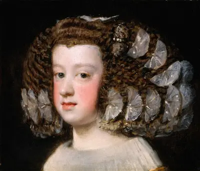 María Teresa (1638–1683), Infanta of Spain av Diego Velázquez